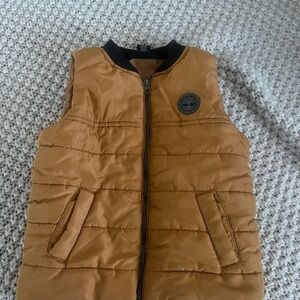 Timberland Brown Puffer Vest for Kids